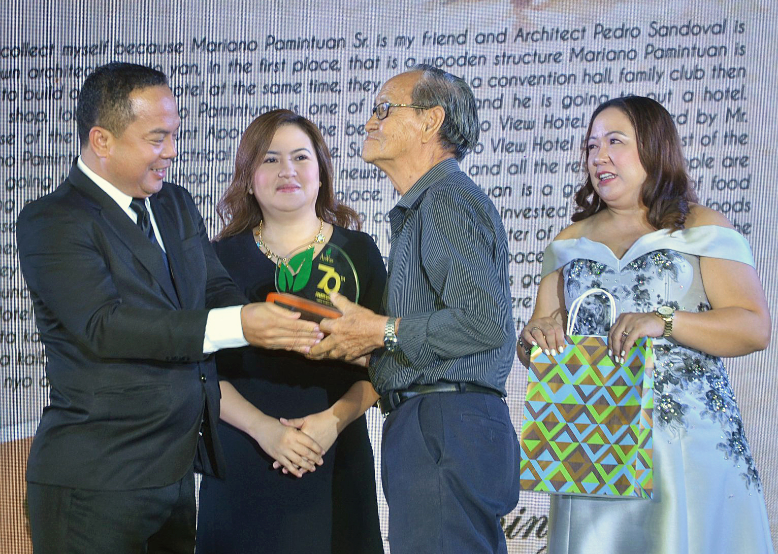Grand Winner of My Apo View Story, Engr. Avelino Domingo